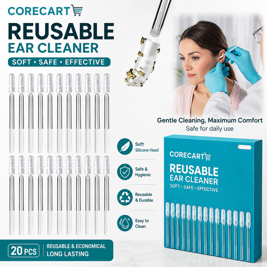 Reusable Silicone Ear Cleaning Stick 24pcs