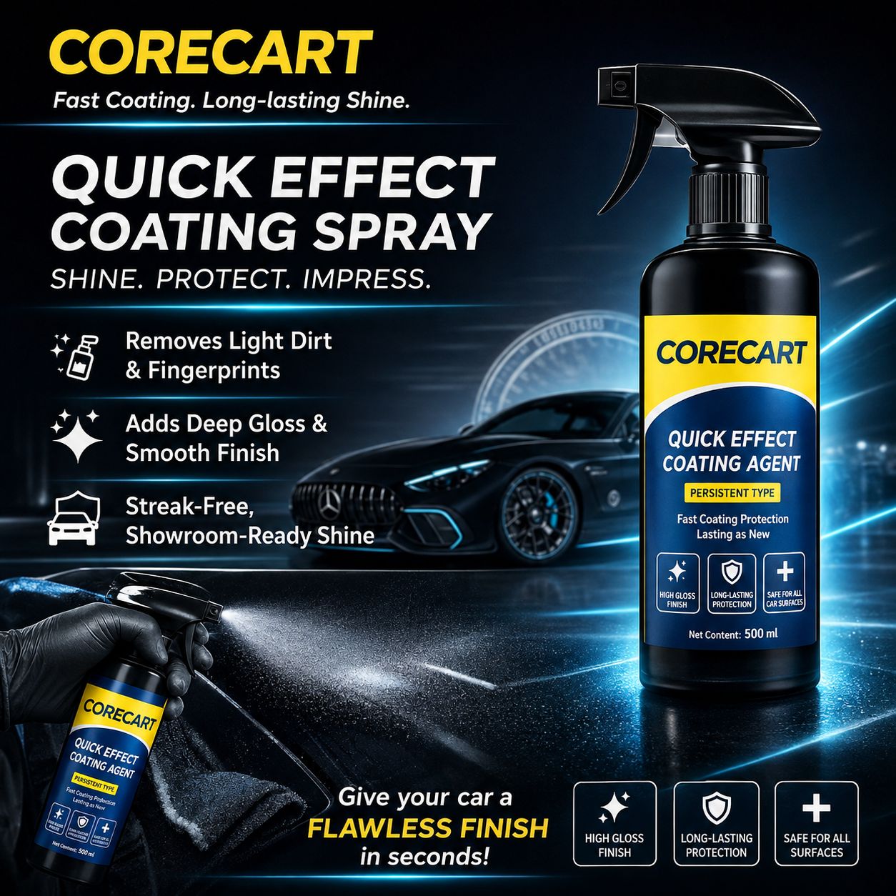 German Power Coating Spray (Buy1 Get1 Free)