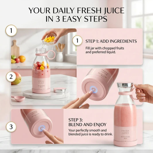 Portable Instant Mini Juice Blender